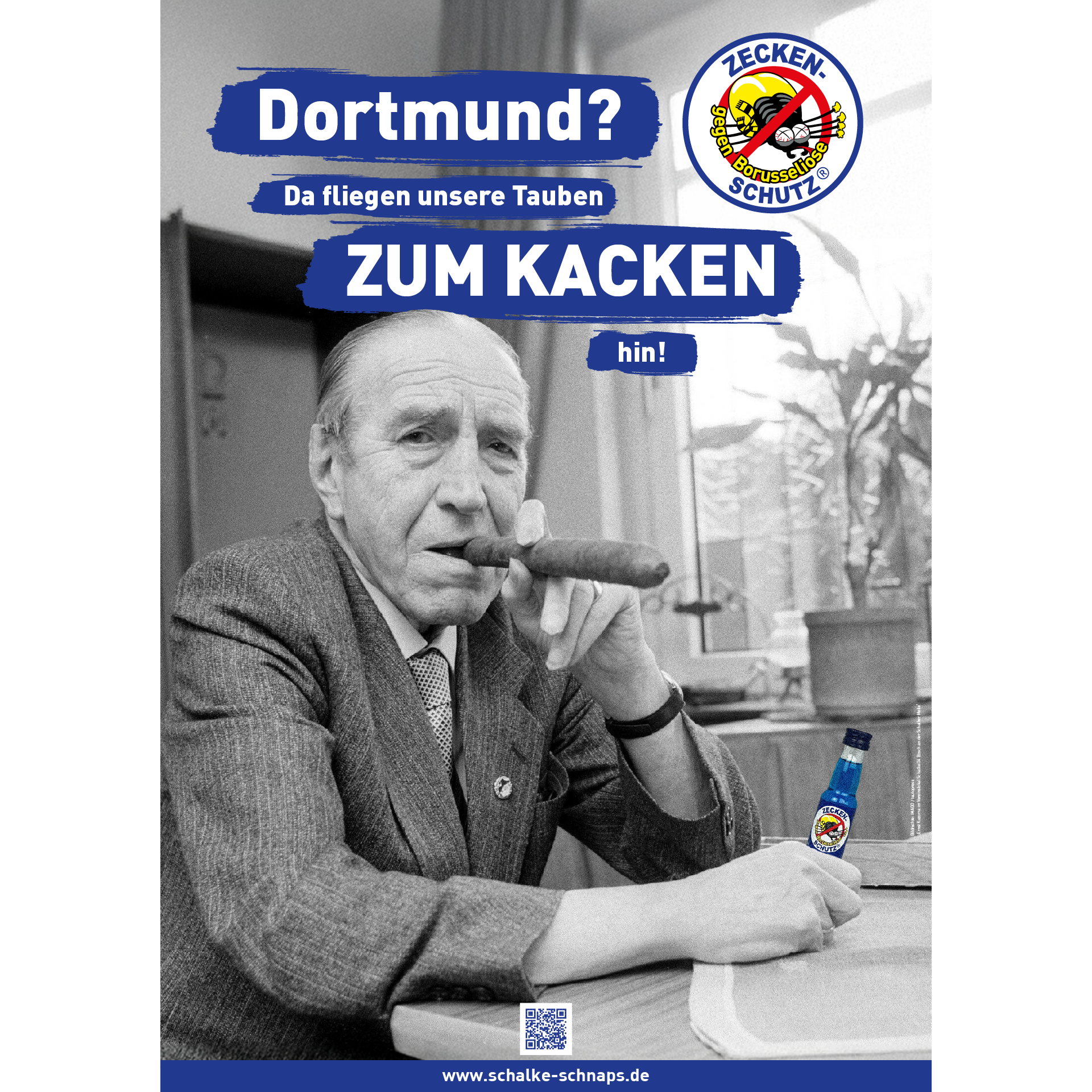 Ernst Kuzorra seine Frau ihren Mann XXL-Sammelposter